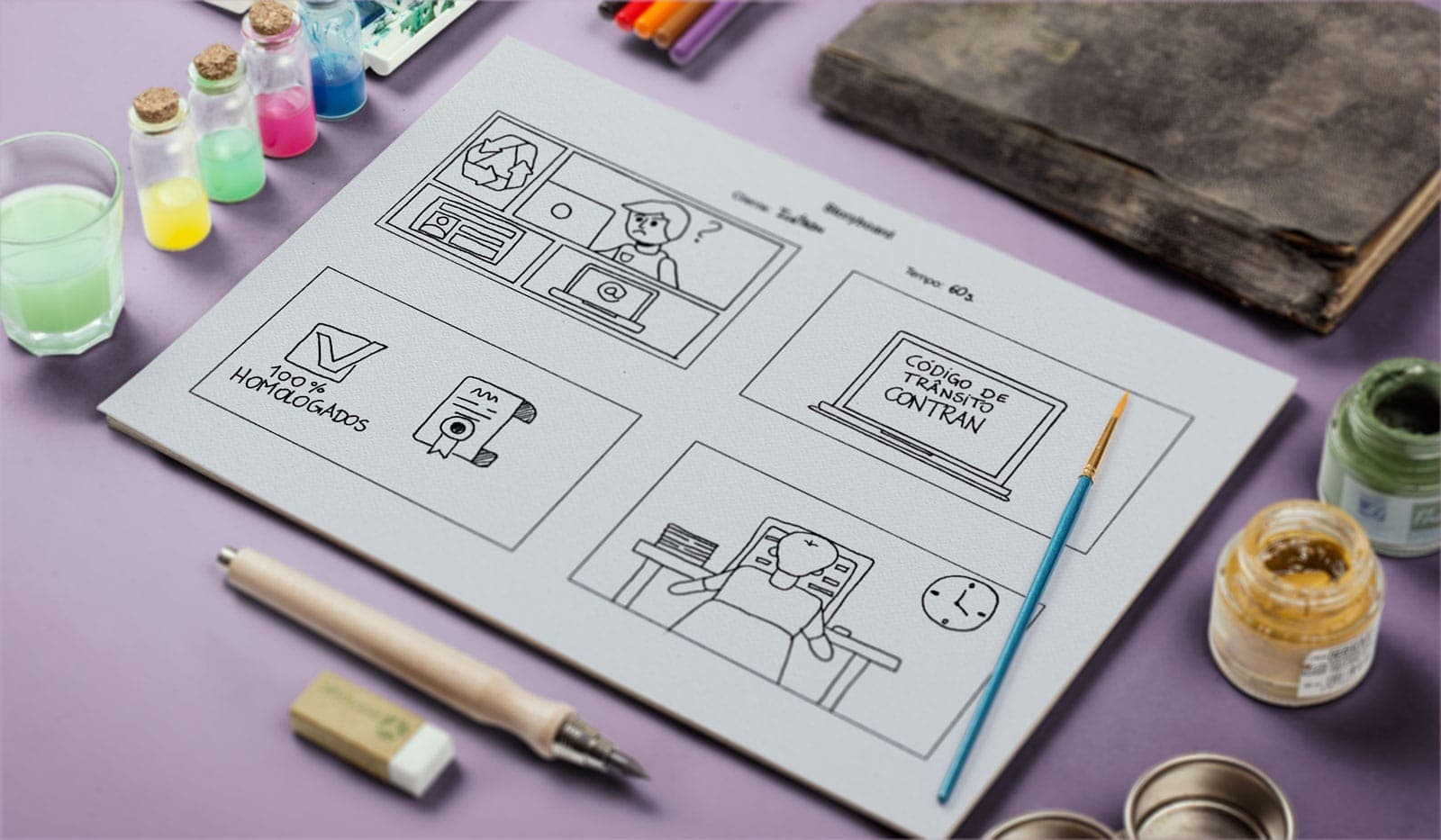 Vídeo Animado para Autoescola Online - Icetran