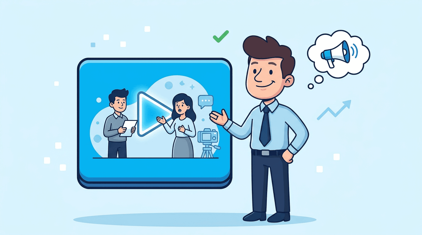 Videos de marketing com atores para fortalecer a mensagem da empresa com mais conexao e credibilidade