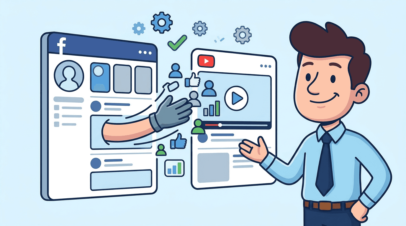 Facebook roubando trafego do YouTube e como isso afeta o video marketing