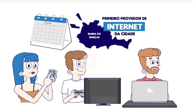 Vídeos animados para Provedoras de Internet - Briw Telecom - Produtora de Vídeo | VFX Vídeos